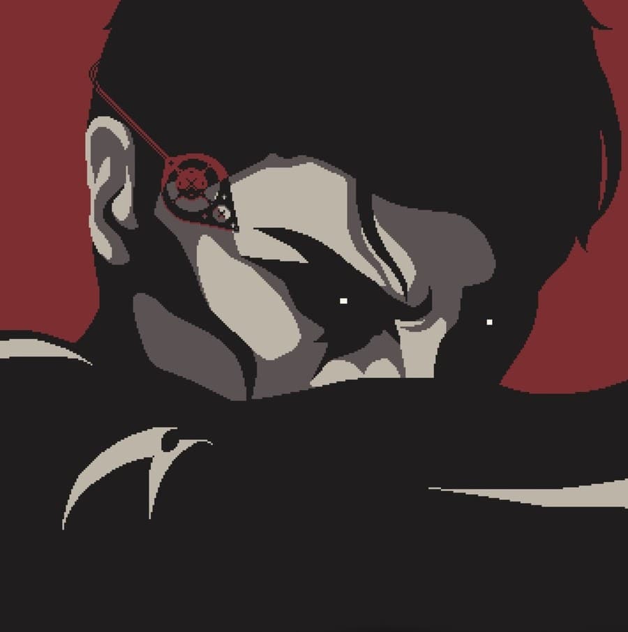The Preacher, the band's illustrated character, from the Heaven Can’t Heal cover